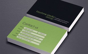 Simple Business Card - Keystone Media Group