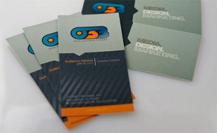 Unique Business Card – O3B