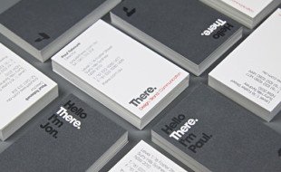 Cool Minimalistic Business Cards - There