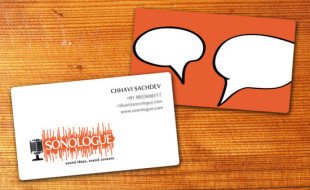 Custom Business Card - Sonologue