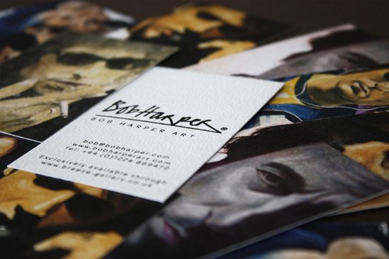 unique business cards bob harper2Unique Business Cards   Bob Harper