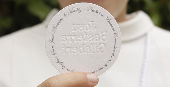 unique round business card josu2Unique Round Business Card   Josu Basterra Gilabert