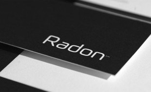 Cool Minimalistic Business Card - Radon