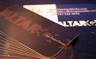 Custom Business Card - Altarego