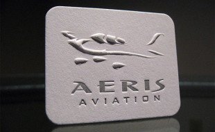 Unique Business Card – Aeris Aviation