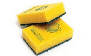 Unique Business Card printed on a Sponge
