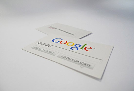 Creative Google Business Card Laser Printing Inc Cardrabbitcom