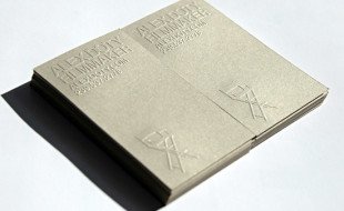 Cool Letterpress Business Card – Alex Doty