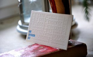 Gorgeous Letterpress Business Card – Redesigned