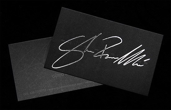 Cool Business Card - Guido Ricci Masè Cool Business Card - Guido Ricci Masè