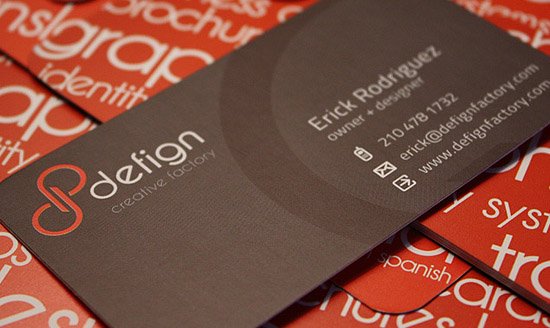 Cool Business Card - Defign Creative Factory