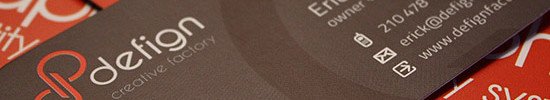 Cool Business Card - Defign Creative Factory