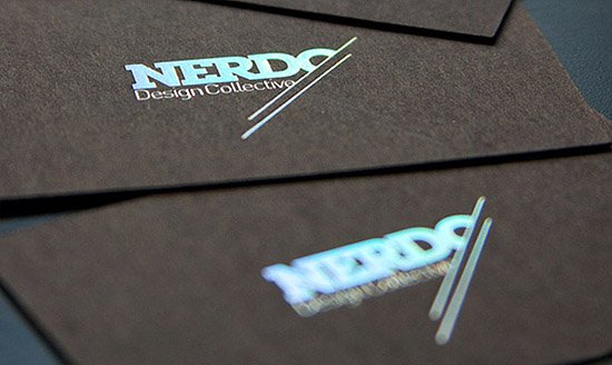 Cool Business Card - Nerdo Design Collective