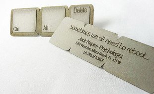 Funny Business Card – Psychologist