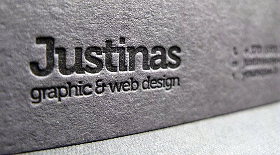 unique letterpress business card younique4Unique Letterpress Business Card   YOUnique