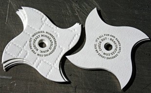 Unique Ninja Business Cards