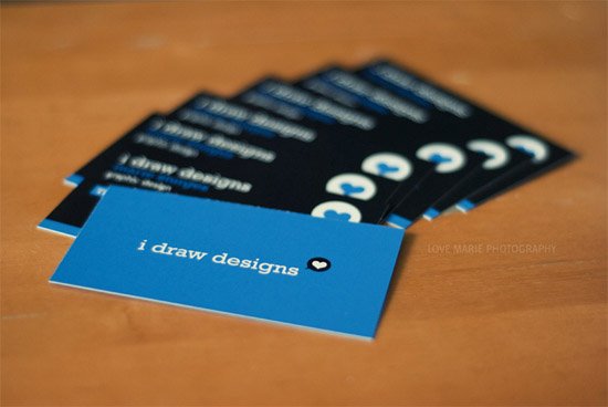 designs to draw on card. Cool Business Card - I Draw