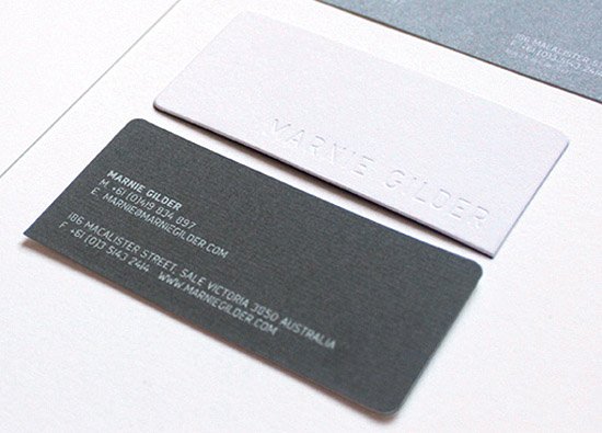 cool business card marnie gilderCool Business Card   Marnie Gilder