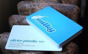 Cool Business Card - Milky Interactive