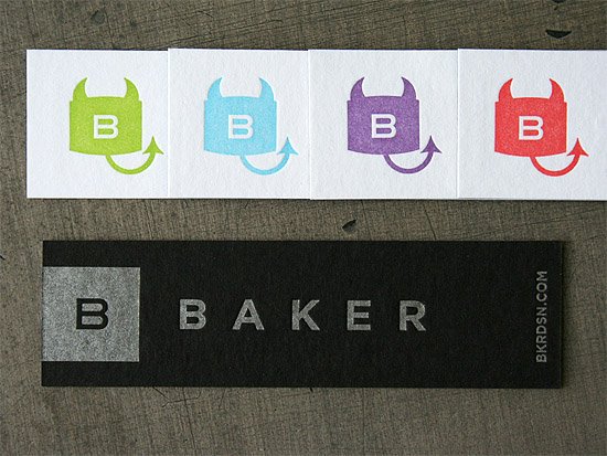 cool business cards baker3Cool Business Cards   BAKER