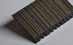 Unique Laser-Cut Business Card - Jan Karstiger