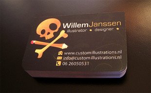 Funny Business Card - Willem Janssen