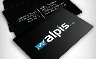 Cool Business Card Design- Alpis Design