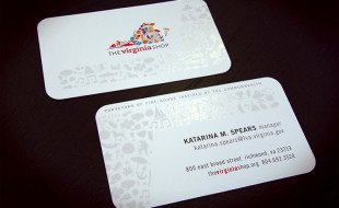 Creative Business Card – The Virginia Shop
