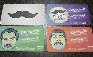 Unique Business Card - Bigode Ideias