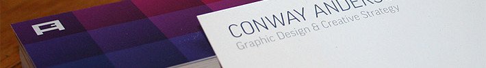 Cool Business Card - Conway Anderson