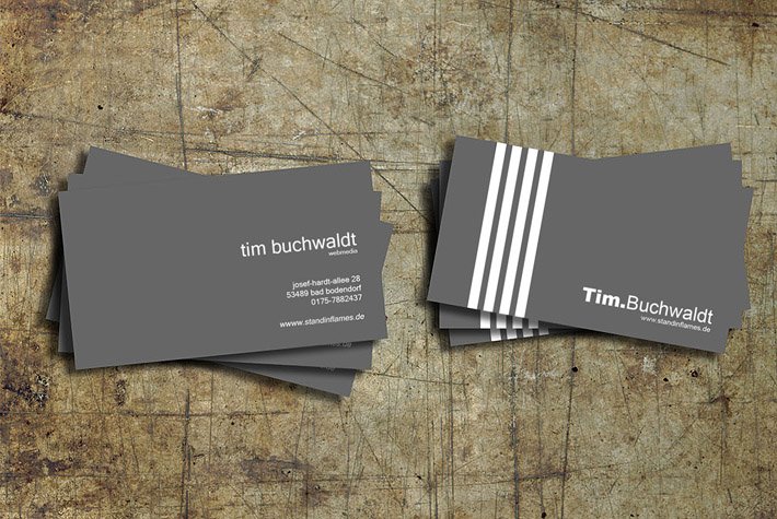 Cool Business Card Design - Tim Buchwaldt