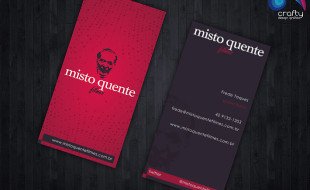 Creative Business Card Design – Misto Quente