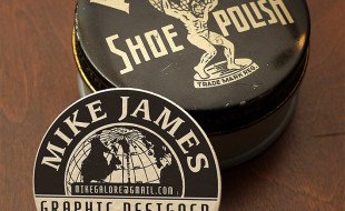 Cool Round Business Card – Mike James