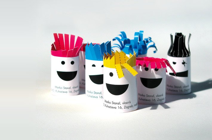 Unique and Cool Business Cards - HairDresser