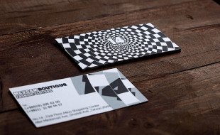 Creative Business Card – 14 Boutique