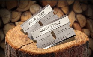 Die Cut Business Card – Razors Edge