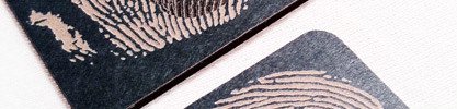 Cool Embossed Business Card - ABC