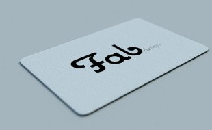 Cool Minimalistic Business Card - Fab Design