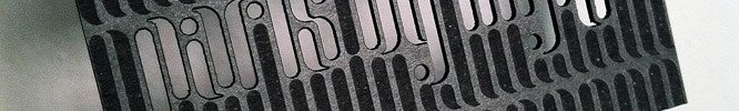 Unique Die Cut Business Card - Paris by Night