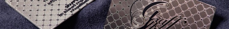 Luxury Metal Business Card - Graff Illusion