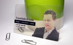 Transparent Business Card - Frantisek Krivda
