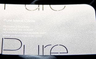 Cool Metal Business Card