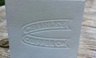 Letterpress Business Card – Charlie Coffee