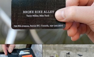 Unique Business Card – Broke Bike Alley