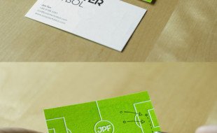 Unique Business Card – Junpiter Futbol