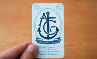 Custom Business Card - Alejandro Giraldo