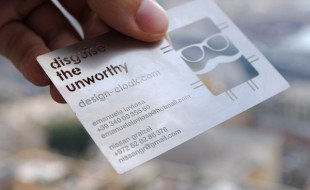 Cool Metal Business Card - Design Cloak
