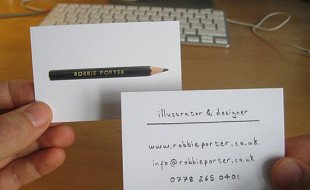 Minimalistic Business Card – Robbie Porter