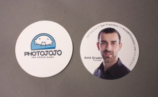 Round Business Card - Photojojo