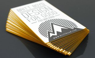 Cool Letterpress Business Cards – Britt Boyd